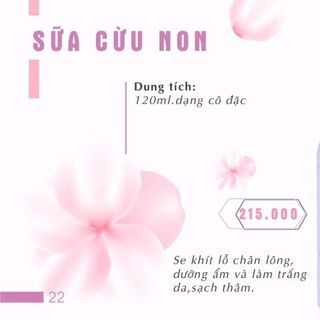 MẶT NẠ Ủ SỮA CỪU NON