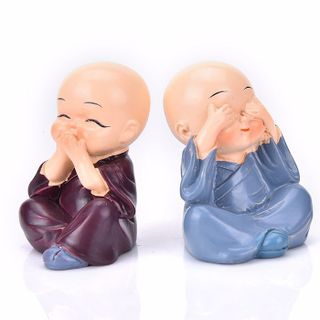 Tượng Chú Tiểu 4 Tứ Không Bộ 4 chú