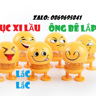 Lò xo nhún Emoji siêu cute