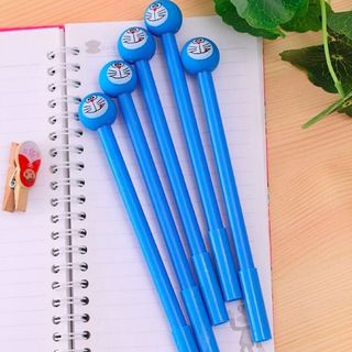 viết mực mẫu đẹp doremon mực màu đen