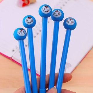 viết mực mẫu đẹp doremon mực màu đen