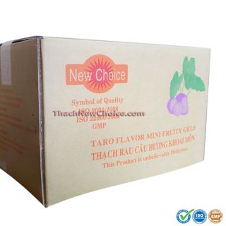 Thạch rau câu New Choice hương vị Khoai Môn - gói 1kg