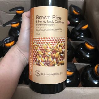 Sữa tắm Hyssop Brown Rice Honey Body Cleanser 800ml