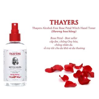 Xịt khoáng không cồn Thayers hương hoa hồng - 237 ml
