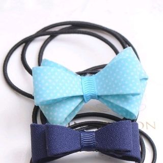 cột tóc nơ nhiều mẫu