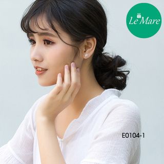 Khuyên tai Hoa tuyết E0104