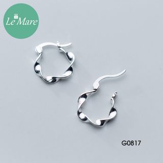 Khuyên tai bạc thời trang G0817