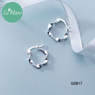 Khuyên tai bạc thời trang G0817