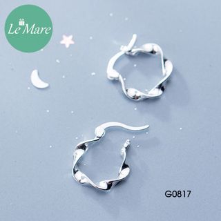 Khuyên tai bạc thời trang G0817