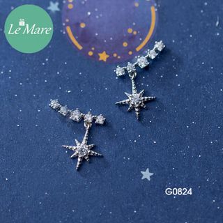 Khuyên tai bạc thời trang G0824