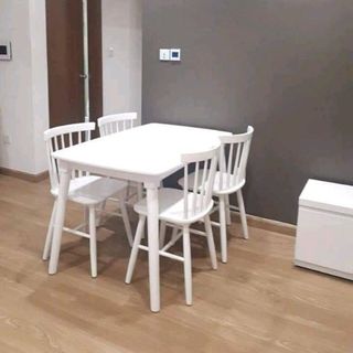 Bộ bàn ghế oval giá sỉ