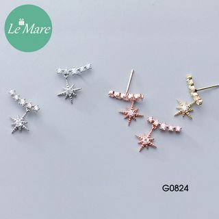 Khuyên tai bạc thời trang G0824