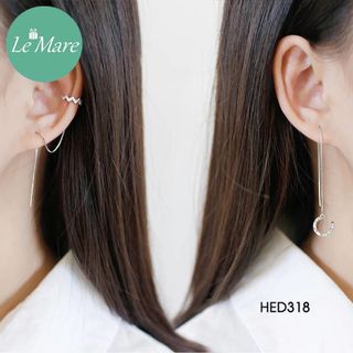 Khuyên tai bạc HED318