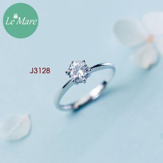 Nhẫn bạc thời trang J3128