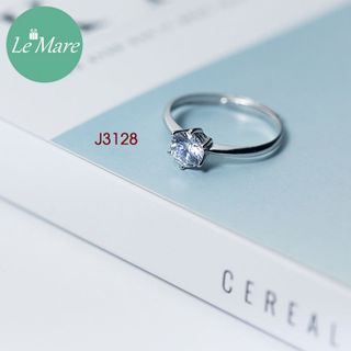 Nhẫn bạc thời trang J3128