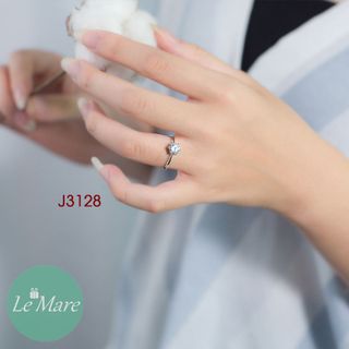 Nhẫn bạc thời trang J3128