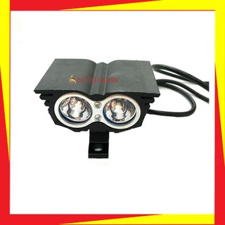 Đèn led xe máy X2 mắt cú trợ sáng