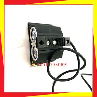 Đèn led xe máy X2 mắt cú trợ sáng