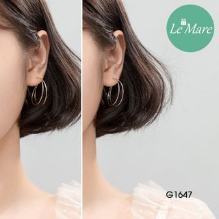 Khuyên tai bạc thời trang G1647