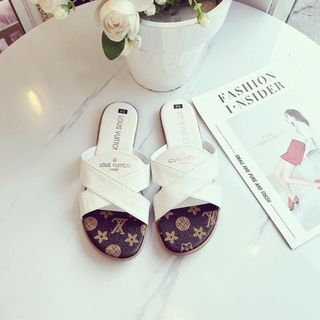 Dép quai ngang cao cấpa da