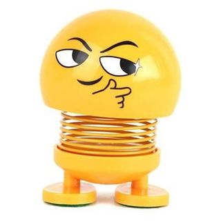 Emoji Lò Xo Lắc Đầu Trang Trí Xe Hơi Bàn Làm Việc Siêu Vui Nhộn