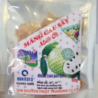 Mãng cầu sấy - sấy dẻo - sấy muối ớt túi 50gr giá sỉ