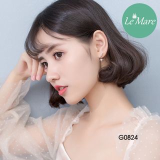 Khuyên tai bạc thời trang G0824