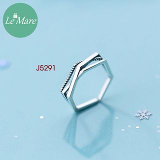 Nhẫn bạc thời trang J5291