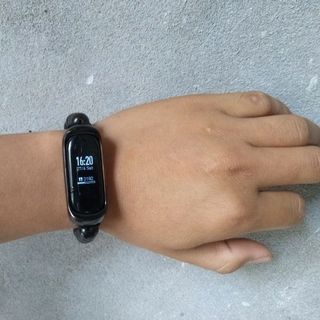 Dây đeo thay thế Miband 3 - gỗ mun