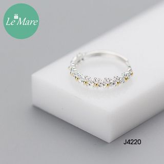 Nhẫn bạc thời trang J4220