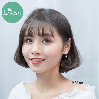 Khuyên tai Tim Ngọc trai E6166