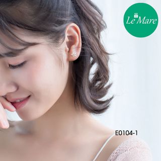 Khuyên tai Hoa tuyết E0104