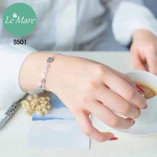 Lắc tay xu bạc chuông thả S501