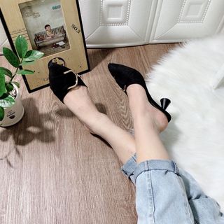Dép sục gót dụ sang chảnh