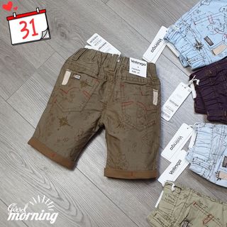 Quần kaki họa tiết bé trai