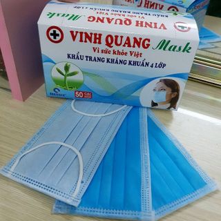 khẩu trang y tế kháng khuẩn 4l VINH QUANG Mask