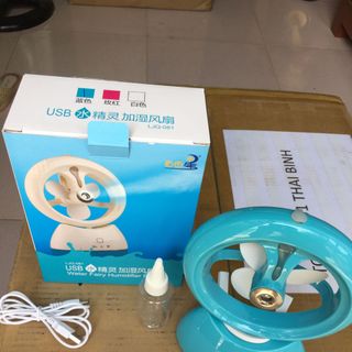 Quạt Mini phun sương tích điện cảm ứng 3 chế độ