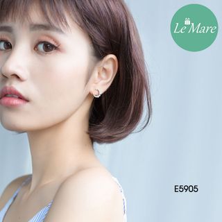 Khuyên tai Diamond Moon Irregular E5905