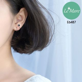 Khuyên tai bạc E6487