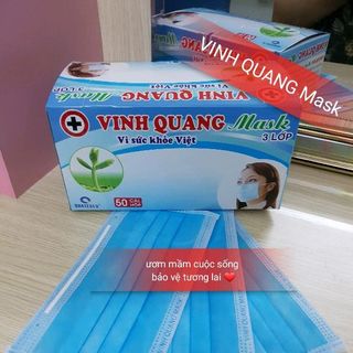 khẩu trang kháng khuẩn 3l VINH QUANG MASK