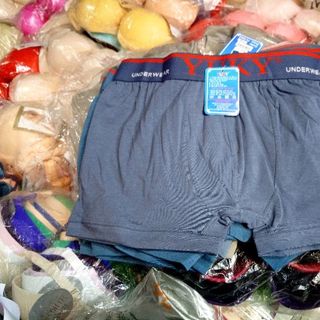 quần chíp đùi nam cotton lụa Thái hàng yuki