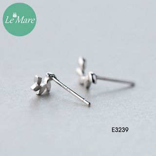 Khuyên tai vòng cung lá E3239
