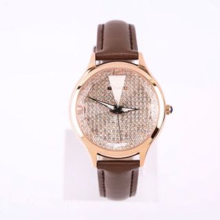Đồng hồ nữ GUOU 66618 mặt đá lấp lánh