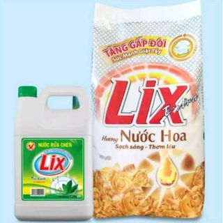 bột giặt lix hương nước hoa 55kg