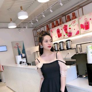 đầm tay lưới
