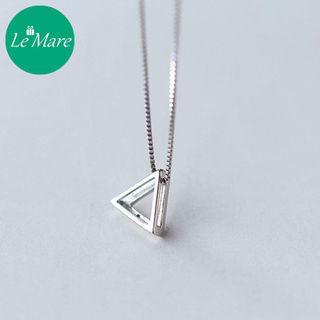 Dây chuyền Tam giác rỗng đính đá D2813