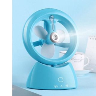 Quạt Mini phun sương tích điện cảm ứng 3 chế độ