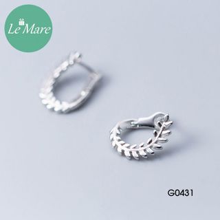 Khuyên tai bạc G0431