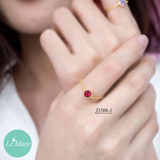 Nhẫn Gold Circle Tháng 7 J3506