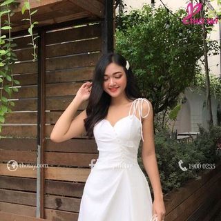 đầm hai dây